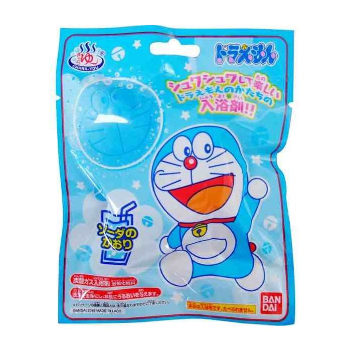 Daiso Bath Bomb Doraemon Soda Scent