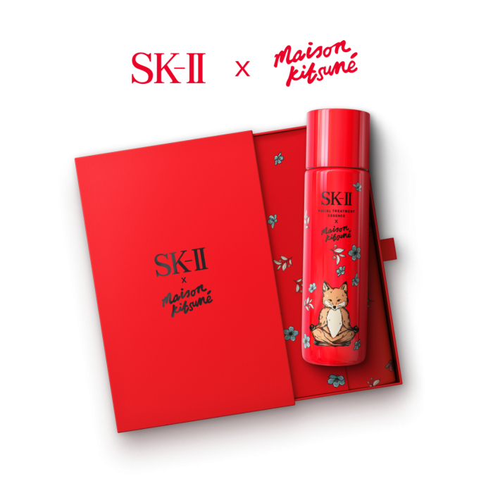 「Holiday Limited Edition」SK-II x MAISON KITSUNÉ Facial 