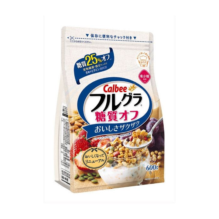 Calbee Fruit Granola (Carbohydrate 25%Off) 600g