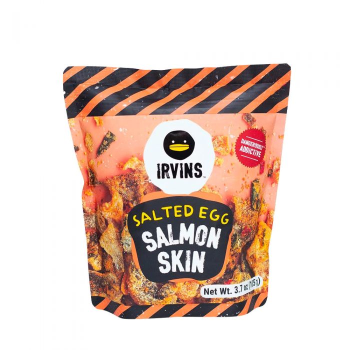 IRVINS Salted Egg Salmon Skin 105g