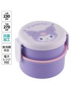 Skater Kuromi Lunch Box 2 Tiers 500ml