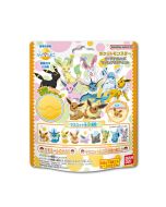 Bandai Bikkura Egg Pokemon Eevee Friends Figure Collection Bath Salt Ball 1pc