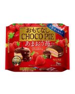 Lotte Chocolate Pie Party Pack Sweet Strawberry 9pcs