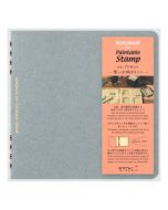 MIDORI Note Stamp Blue 59 pages