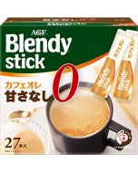 AGF Blendy Stick Cafe au Lait Unsweetened 27 sticks