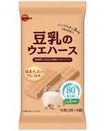 Bourbon Soy Milk Wafers 16 pieces (2 pieces x 8 bags)