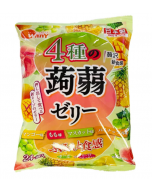 Shimonita-Bsn Wany-Four Flavors Bag-Konjac Jelly (Pineapple Mango Green Citrus) (24 pieces) - 408g 