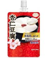 Tarami Konnyaku Jelly 0 kcal for Reducing Body Fat, Apricot Tofu, 5.3 oz (150 g) Pouches x 30 Bottles