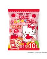 Yokoo x Hello Kitty Lactobacillus Konjac Juice Jelly (Apple Flavor) 10 pieces