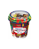 [Christmas Limited] Tirol-choco Assorted Tyrolean Chocolate Christmas Cups (Individually Wrapped/6 Flavors) 34 pieces