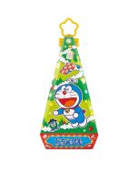  [Christmas Limited]Heart x Doraemon Christmas tree-shaped assorted candies and snacks gift box (height 31cm/3 kinds of snacks/4 packs in total) 169g