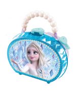 Heart x Disney Frozen Cartoon Lockable Suitable Box with Pearl Handle (comes with 2 kinds of snacks/3 packs in total) 400g