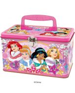 Heart x Disney Disney Princess Cartoon Glitter Handle Storage Box (comes with 3 kinds of snacks/3 packs in total) 315g