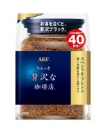 AGF Luxury Coffee Shop Series Special Mixed Rich and Fragrant Freeze-Dried Instant Black Coffee 80g/40 Cups