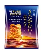 KOIKEYA PURE POTATO Hokkaido brand potato chewy thick-cut pure potato chips (Kitakamui/salted butter flavor) 52g