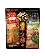 Mizkan thick miso hot pot soup mini size (for 1 person) 136g/34g*4 bags