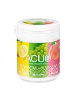 LOTTE ACUO assorted fruit flavored fresh chewing gum (lemon, muscadine, peach flavor) 138g