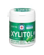 [Health Functional Food] LOTTE XYLITOL Xylitol Sugar-Free Teeth Gum Family Bottle (Lime Mint Flavor) 133g