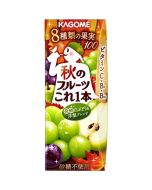 [Autumn Limited] Kagome 8 kinds of fermented white grape and pear fruit mixed juice containing vitamin C&B2&B12&polyphenols (sugar is not used) 200ml