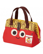 Skater BURGER CONX double zipper fashionable portable fresh and cold lunch bag KGA1 (french fries) 1 piece