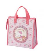 Skater x Sanrio Hello Kitty non-woven fresh and cold lunch bag FBC1 (garland design/pink) 1 piece