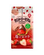  [Limited time limit] FUJIYA COUNTRY MA'AM Chocolate Bean Sandwich Cookies (Strawberry Chocolate Flavor) 14 pieces