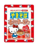  [Hello Kitty·50th Anniversary Limited] Maruka Foods Peyoung Bologna Style Fried Noodles (comes with 1 random commemorative original card) 105g