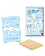 Bandai x Sanrio Characters Toy Vanilla Cream Wafers 8th round (comes with 1 random metal sign) 1 piece