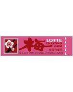  LOTTE Non-Stick Teether-Based Mouth Guard Gum (Plum Flavor) 9 pieces