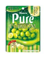 Kanro Puré Premium Heart-Shaped Juice Filled Gummies (Muscatel Soda Flavor) 54g