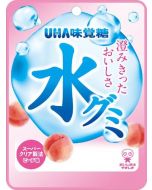 UHA Water Gummy Peach Flavor 40g