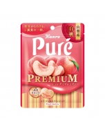 Kanro Puré Gummy Premium Yamanashi White Peach 54g