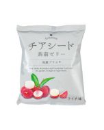 Wakasho Chia Seed Konjac Jelly - Lychee (10pcs)