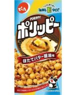 Denroku E size Polippy Peanuts Scallop Butter Soy Sauce Flavor 40g