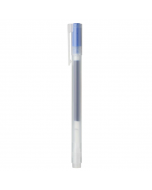 MUJI Gel Ink Cap Type Ballpoint Pen 0.7mm Blue 1pc