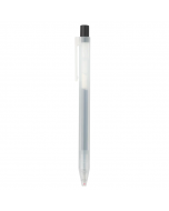 MUJI Smooth Gel Ink Knock Type Ballpoint Pen 0.5mm Black 1pc