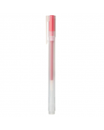 MUJI Gel Ink Cap Type Ballpoint Pen 0.38mm Red 1pc