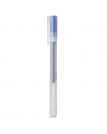 MUJI Gel Ink Cap Type Ballpoint Pen 0.38mm Blue 1pc