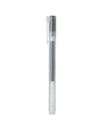 MUJI Gel Ink Cap Type Ballpoint Pen 0.5mm Black 1pc