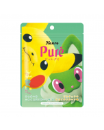 Kanro Pure Gummy Pokemon Pikachu & Nyaoha Fruit Flavor 52g