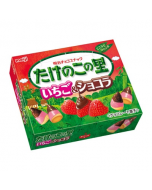 Meiji Takenoko no Sato Chocolate Snack Strawberry & Chocolate Flavor 61g