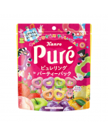 Kanro Puré Ring Heart-Shaped Pure Gummy Party Pack 156g