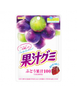 Meiji Fruit Juice Gummy Grape Flavor 54g