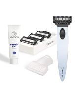 Arisson Men's Razors Set - Silver