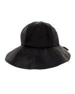 Sun Family Foldable Reversible UV Hat UPF50+ (Black Wide Brim)