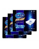 Unicharm Silcot Sponge Touch Moisturizing Cotton @cosme (40 Sheets) *3 Box