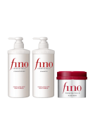 FINO PREMIUM Touch Shampoo&Conditioner+ FINO Premium Touch Hair Essence Mask