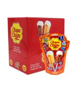 Chupa Chups Fizzy Drinks Candy Cola & Orange Flavor 90g x 8 bags (1 box)