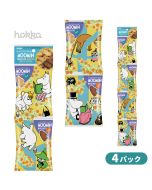 Hokka x Moomin Biscuit 4 pack 72g ( milk 18g x 2, cocoa 18g x 2)