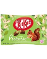 Kitkat Mini Chocolate Bar Pistachio Flavor 10pcs